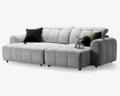 Sale Daells Bolighus Sofa med chaiselong højre relaxfunktion