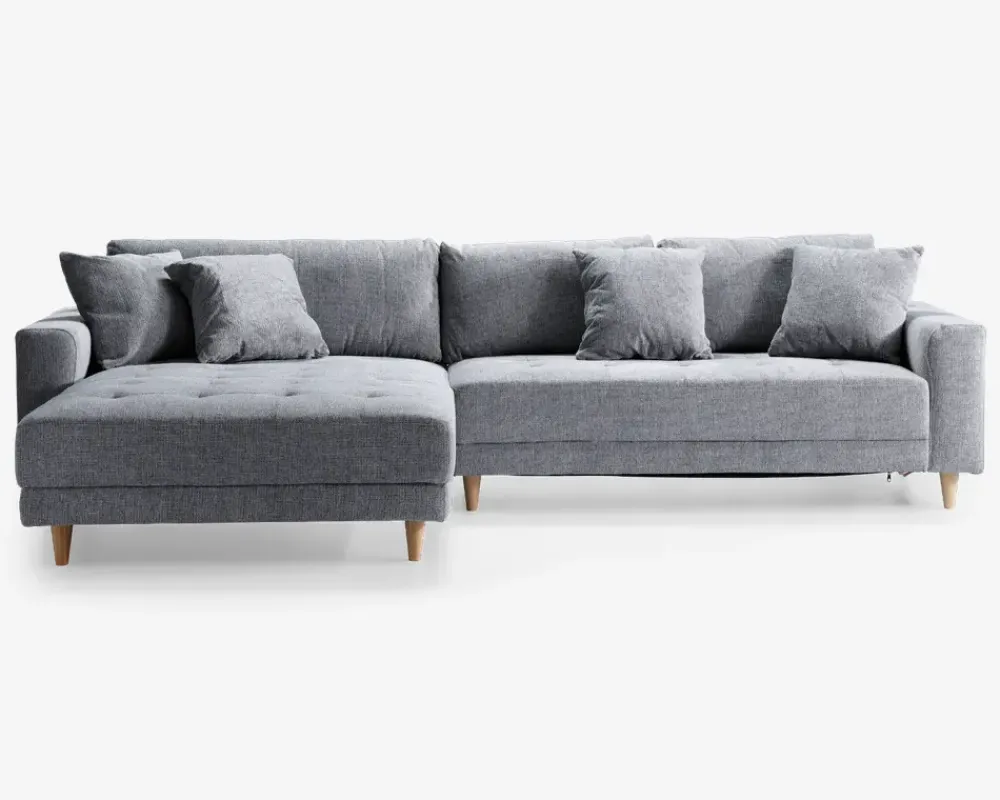 Discount Daells Bolighus Sofa med XL chaiselong grå