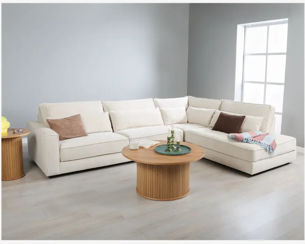 Hot Daells Bolighus Sofa m/Open End Højre Beige