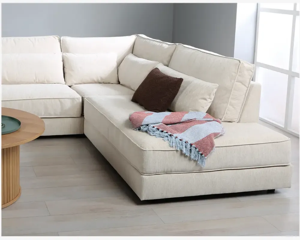 Hot Daells Bolighus Sofa m/Open End Højre Beige