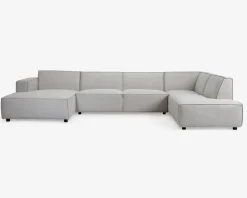 Clearance Daells Bolighus Sofa U-shape Højrevendt Beige