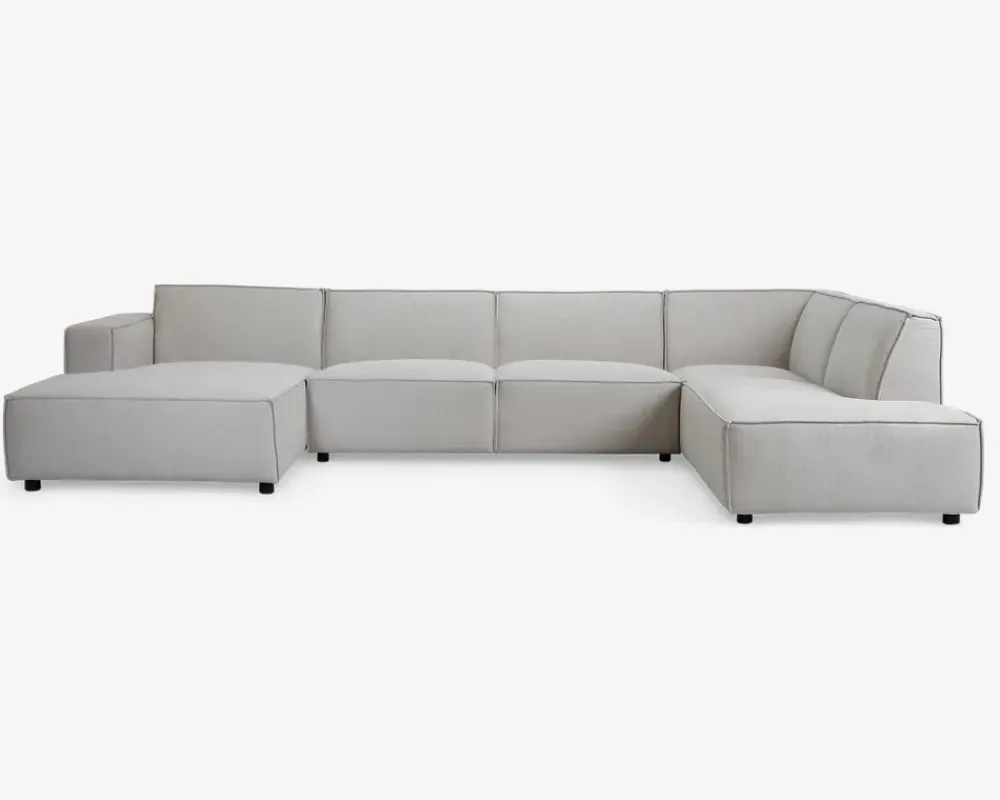 Clearance Daells Bolighus Sofa U-shape Højrevendt Beige