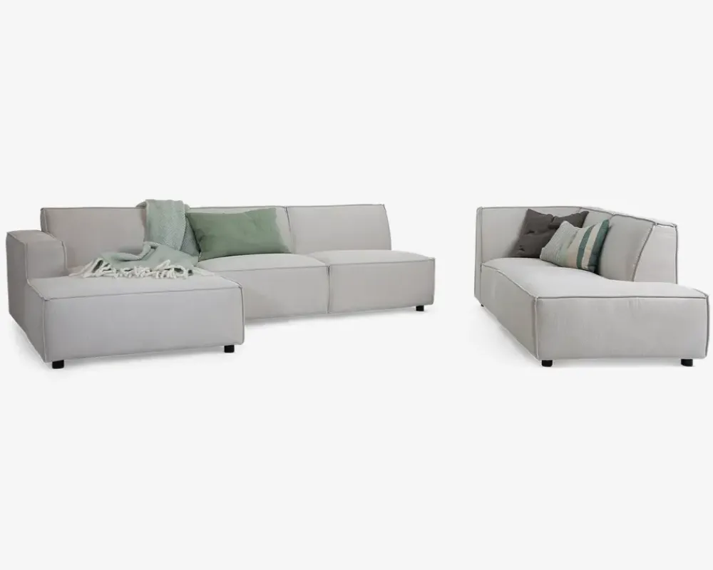 Clearance Daells Bolighus Sofa U-shape Højrevendt Beige