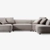 Best Daells Bolighus Sofa U-shape Taupe højrevendt