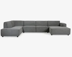 Hot Daells Bolighus Sofa U-shape Venstrevendt Grå