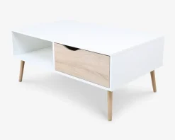 Daells Bolighus Sofabord Delta Hvid/Eg