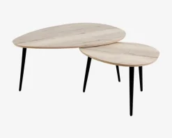 Best Daells Bolighus Sofabord Korfu Eg/Sort