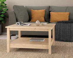 Hot Daells Bolighus Sofabord Madrid lys kunstfiner Eg