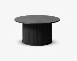 Best Daells Bolighus Sofabord Nola Eg Ø-90 cm Sort