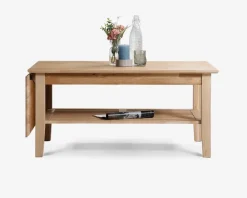 Best Daells Bolighus Sofabord olieret eg med klap og hylde