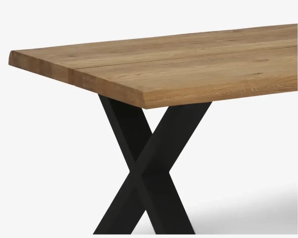 Outlet Daells Bolighus Sofabord Plank Olieret Eg Sort/Eg