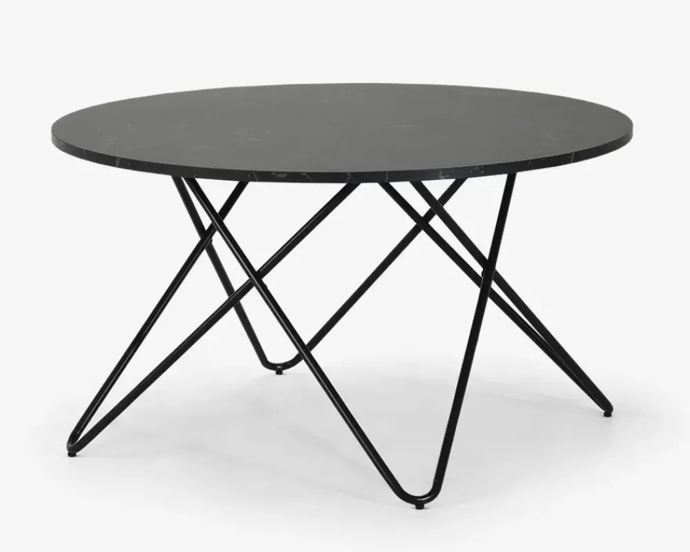 Discount Daells Bolighus Sofabord Sort Marmorlook