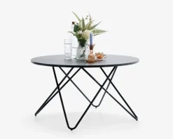 Discount Daells Bolighus Sofabord Sort Marmorlook