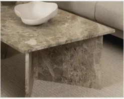 Hot Daells Bolighus Sofabord Vega Latte marmor 70x140 Cm