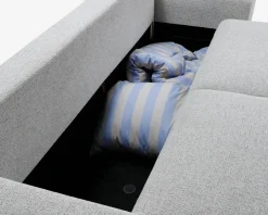 Hot Daells Bolighus Sovesofa 3 pers. grå møbelstof