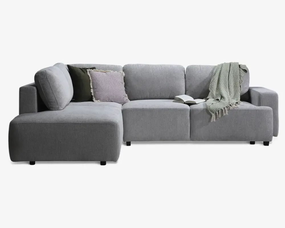 Sale Daells Bolighus Sovesofa open end venstre grå/beige