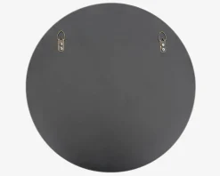 Clearance Daells Bolighus Spejl Cirkel Sort Ø.100 cm