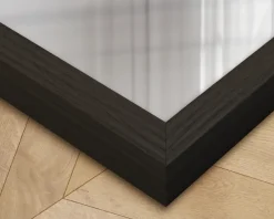 Online Daells Bolighus Spejl Gallery træ 40x80 cm Sort