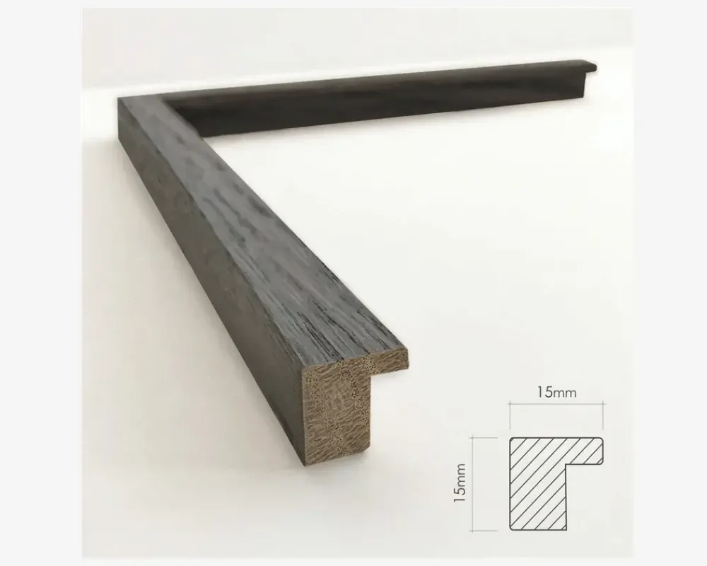 Best Daells Bolighus Spejl røget eg 40x80 cm