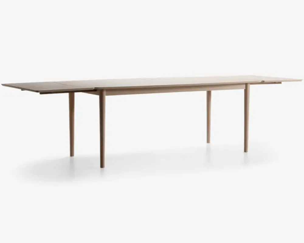 Hot Daells Bolighus Spisebord Aston i fineret hvidolieret eg