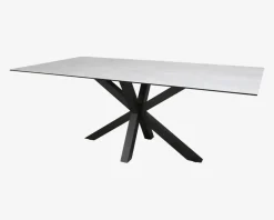 Discount Daells Bolighus Spisebord Heaven B. 100 x L. 200 cm Grå