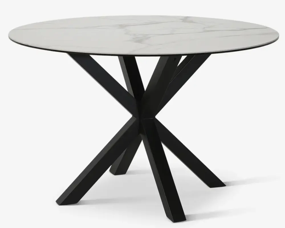 Sale Daells Bolighus Spisebord Heaven hvid Ø. 119 cm