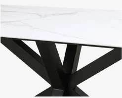 New Daells Bolighus Spisebord Heaven B.100 x L.200 cm Hvid