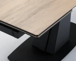 Daells Bolighus Spisebord i glas/keramik med udtræk