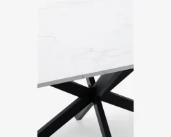 Discount Daells Bolighus Spisebord Inkl. 1 tillægsplade hvid/sort