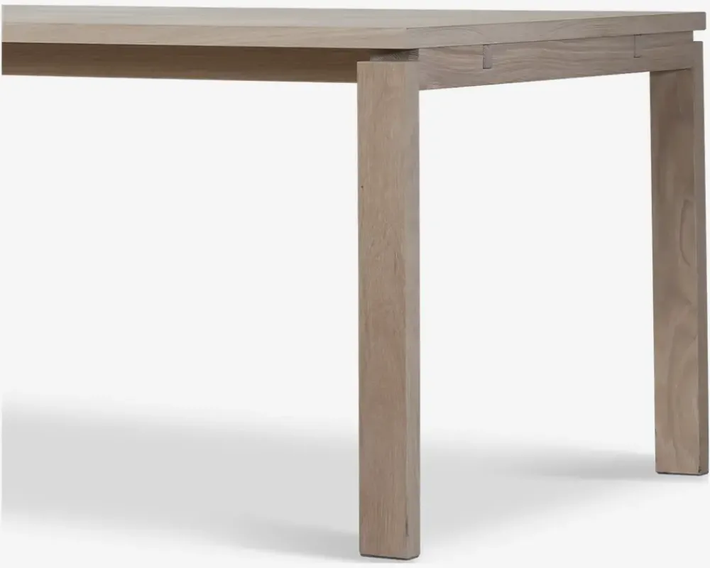 Best Daells Bolighus Spisebord Linley 100 x 200 cm hvidolieret eg