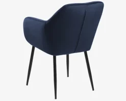 Sale Daells Bolighus Spisebordsstol Emilia med armlæn Blå