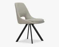 Sale Daells Bolighus Spisebordsstol i beige kunstlæder