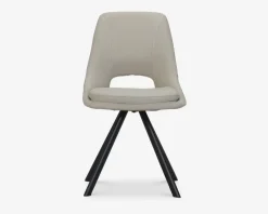 Sale Daells Bolighus Spisebordsstol i beige kunstlæder