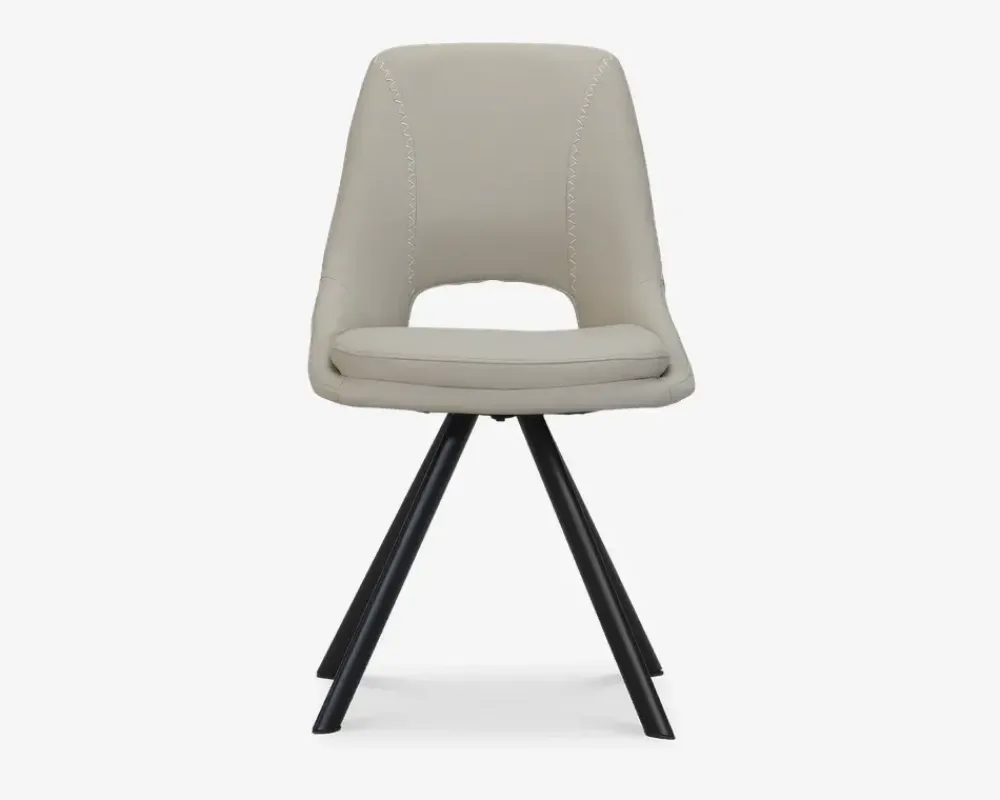 Sale Daells Bolighus Spisebordsstol i beige kunstlæder