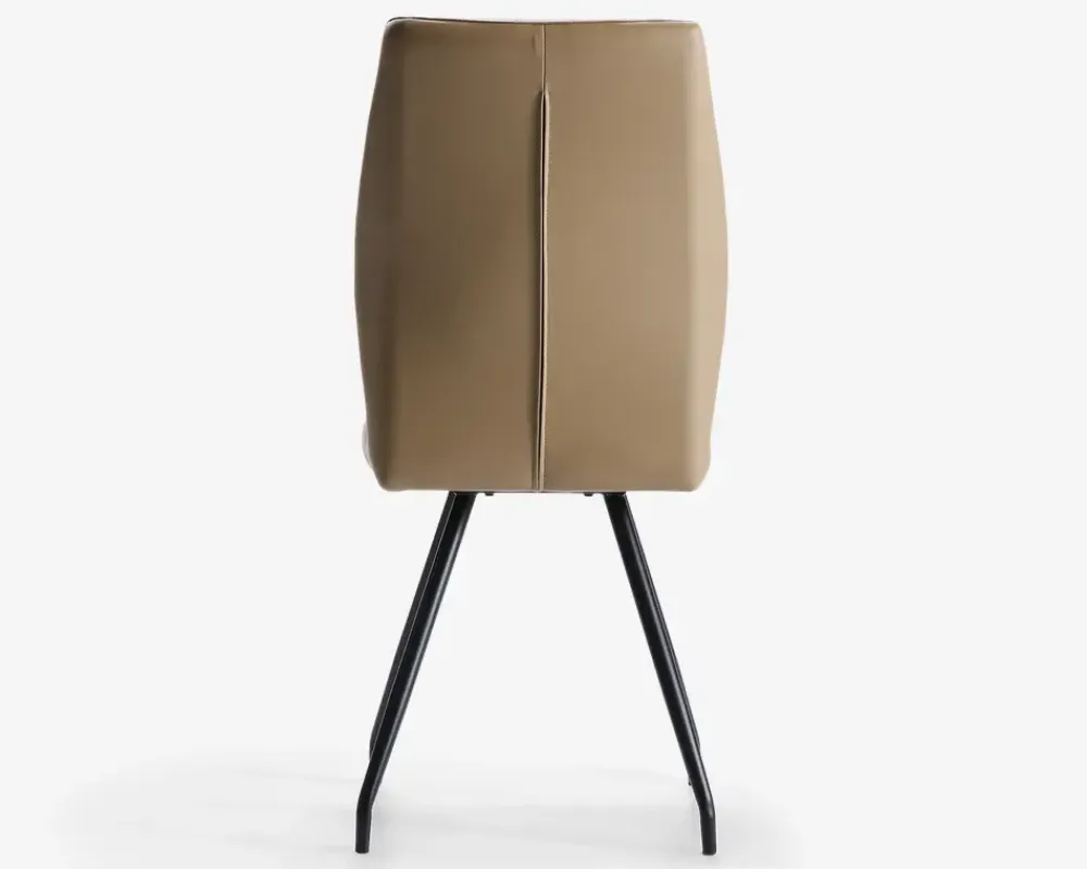 New Daells Bolighus Spisebordsstol i beige kunstlæder