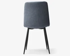 Outlet Daells Bolighus Spisebordsstol i blåt møbelstof