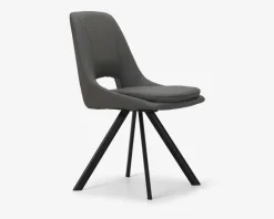 Sale Daells Bolighus Spisebordsstol i grå kunstlæder