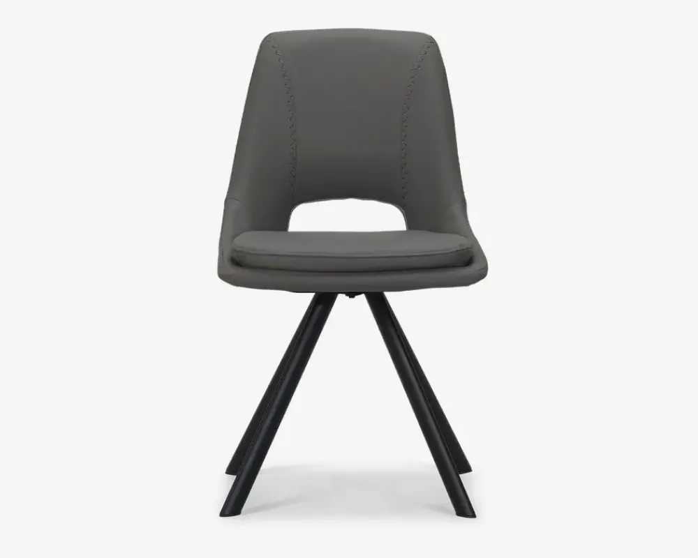 Sale Daells Bolighus Spisebordsstol i grå kunstlæder