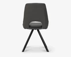 Sale Daells Bolighus Spisebordsstol i grå kunstlæder