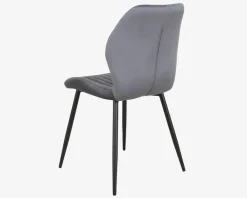 Best Daells Bolighus Spisebordsstol i velour Grå