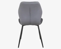 Best Daells Bolighus Spisebordsstol i velour Grå