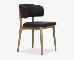 Daells Bolighus Spisebordsstol i læder med armlæn