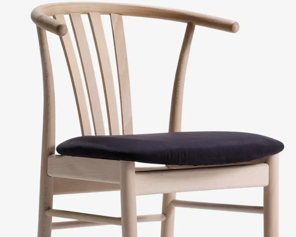 New Daells Bolighus Spisebordsstol i massiv ubehandlet bøg