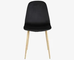 Discount Daells Bolighus Spisebordsstol i velour Sort