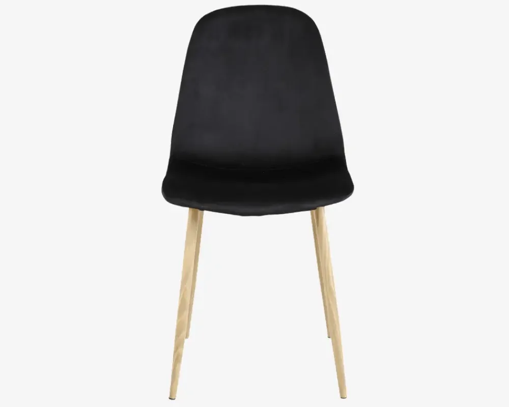 Discount Daells Bolighus Spisebordsstol i velour Sort