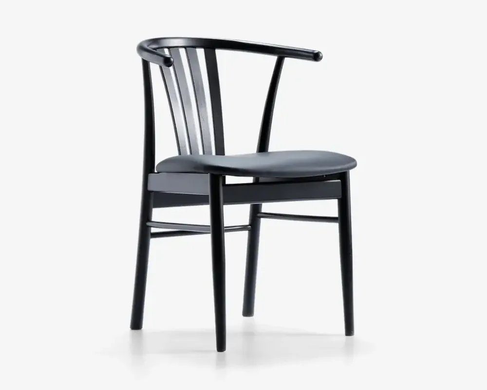 Sale Daells Bolighus Spisebordsstol i sortlakeret bøg