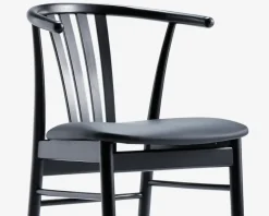 Sale Daells Bolighus Spisebordsstol i sortlakeret bøg