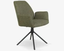 New Daells Bolighus Spisebordsstol med armlæn Grøn