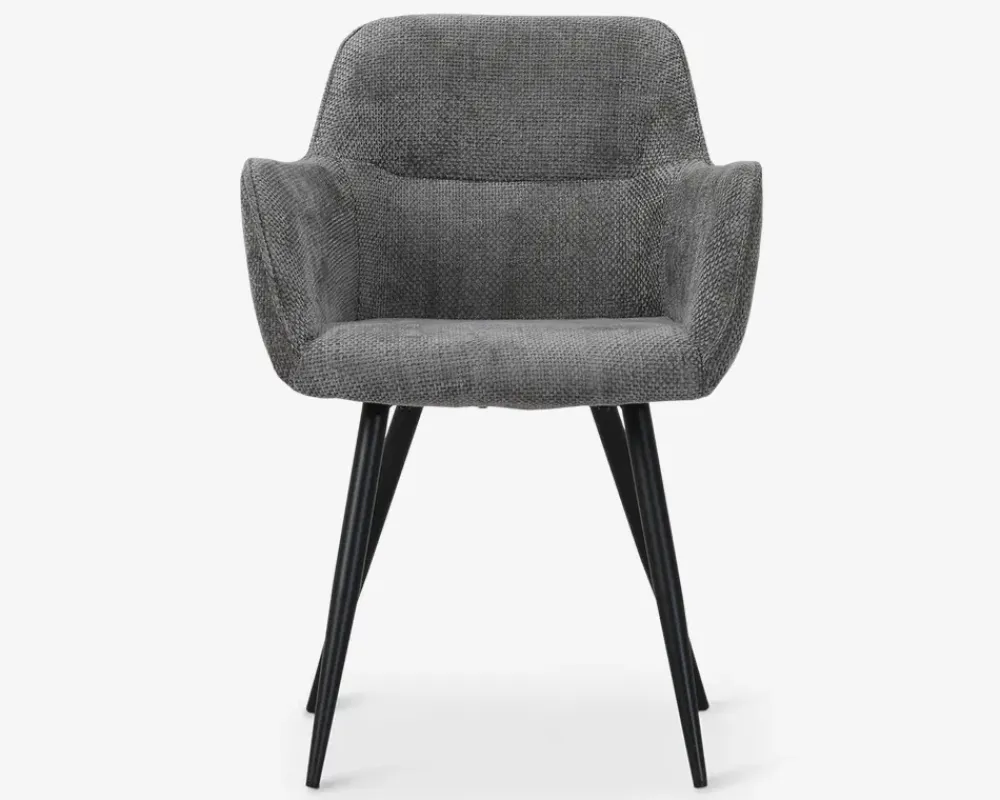 New Daells Bolighus Spisebordsstol med armlæn i grå