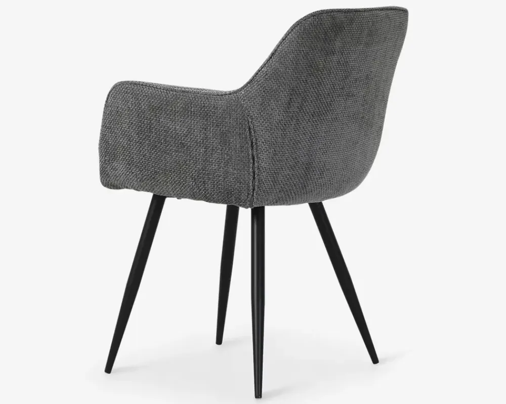 New Daells Bolighus Spisebordsstol med armlæn i grå